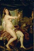 Peter Paul Rubens Panthea stabbing herself with a dagger Spain oil painting artist